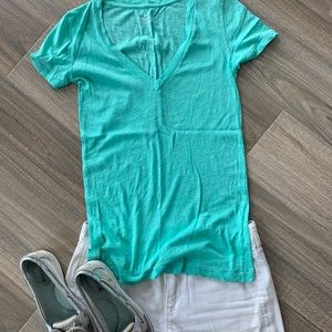 Mint Green Vintage Cotton T-Shirt (J. Crew)